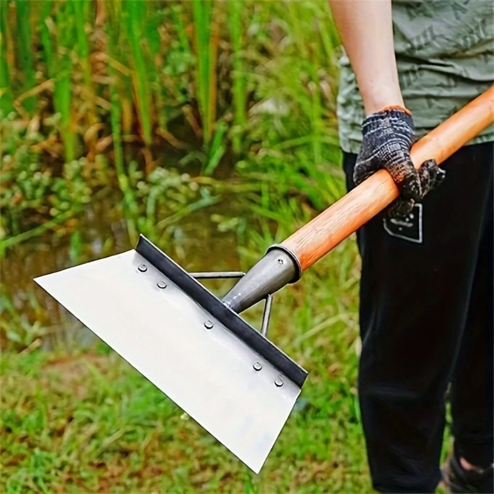 Ergonomic Garden Scraper Tool – Lightweight, Durable, and Multifunctional for Easy Cleaning of Weeds and Leaves