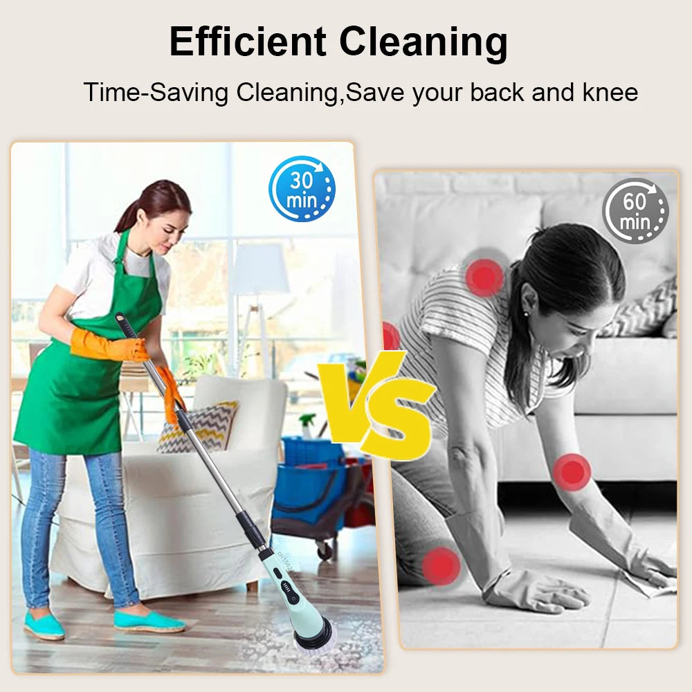 Electric Spin Scrubber