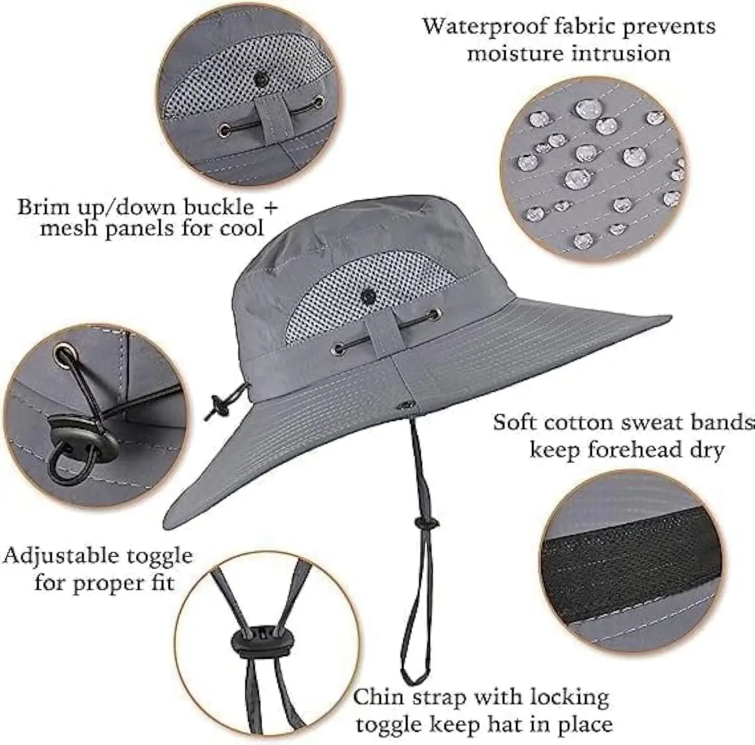 Lightweight Breathable Sun Hat for Men