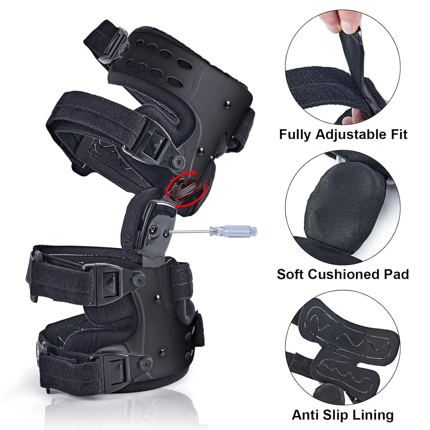 Osteoarthritis Unloader Knee Brace – Medial & Lateral Support for Bone-on-Bone Arthritis Relief