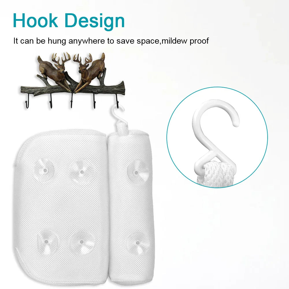 Bathtub Cushion-Bath Pillow for Tub Support Neck