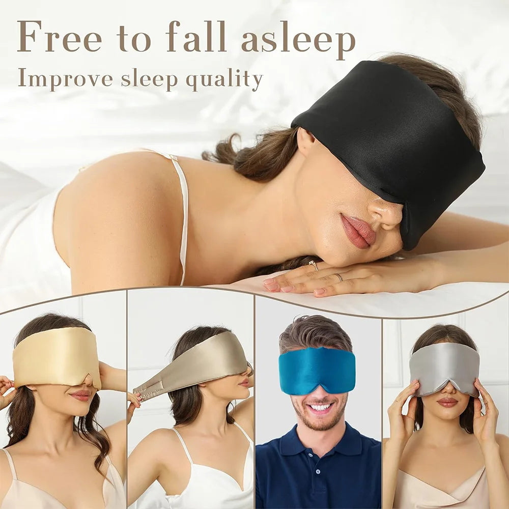 Mulberry Silk Sleep Mask | Premium Light Blocking Design