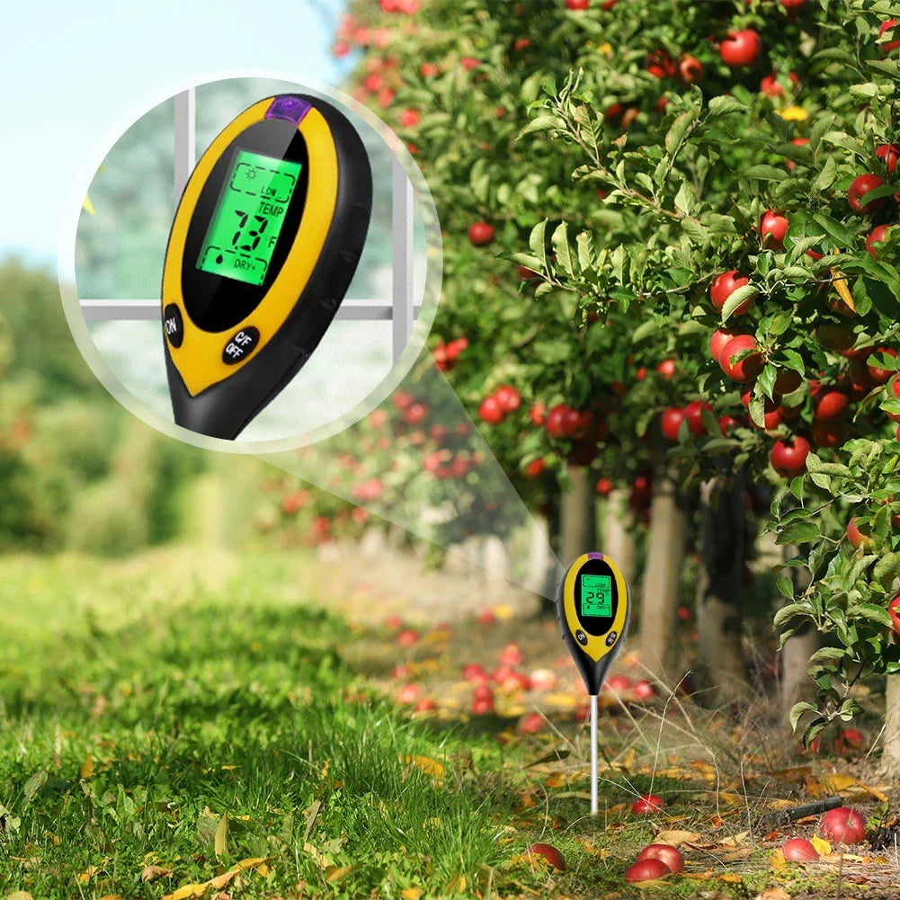 4 in 1 Soil PH Meter Tester