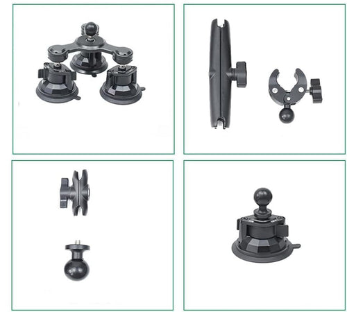 Camsteer Premium Bicycle Backseat Mount – Capture Epic Rides with Third-Person GoPro/Insta360 Views, Fits Hero 13 to DJI 5