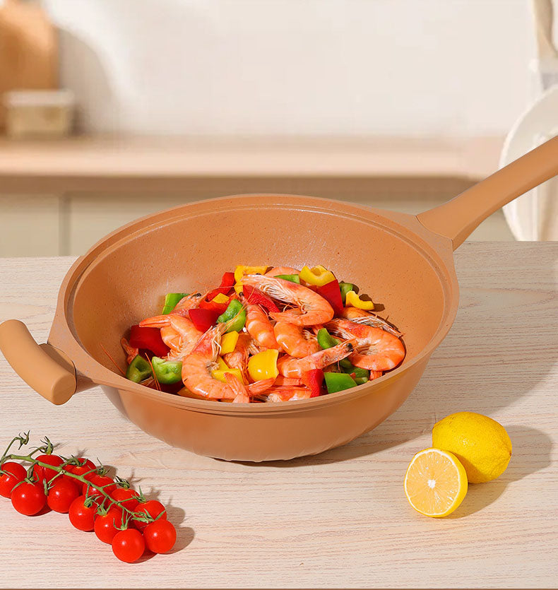 Eco Cuisine - Premium Wok for all heat sources