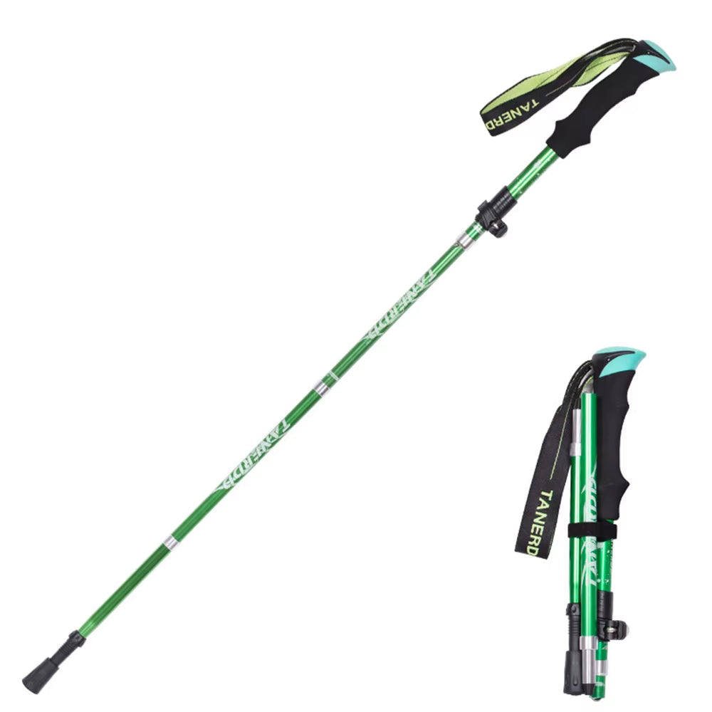 Adjustable Trekking Poles - Foldable Telescopic Pole