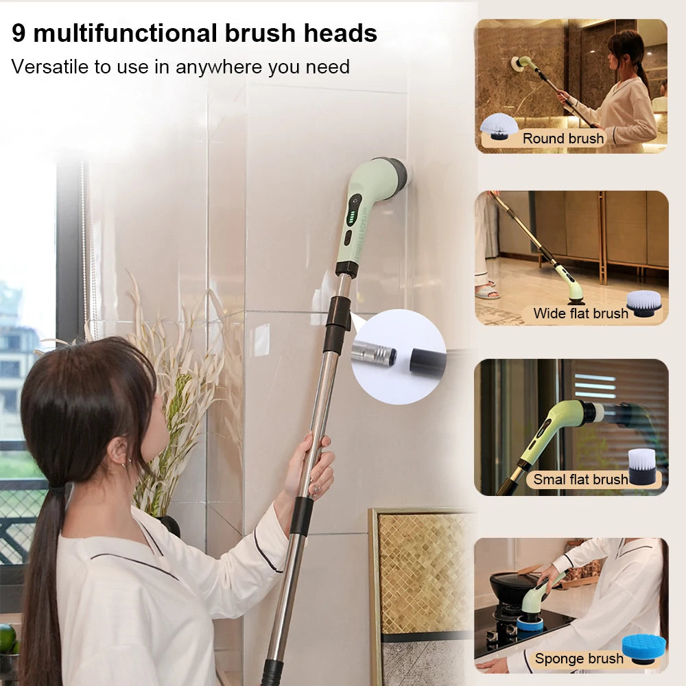 Electric Spin Scrubber