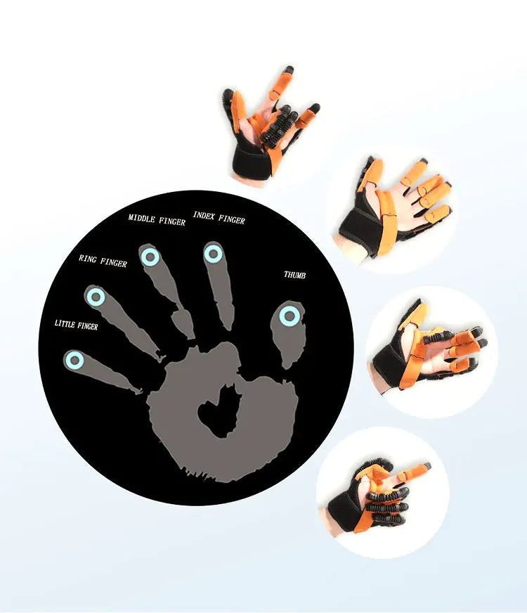 Advanced Rehabilitation Robot Gloves - Device Finger Exerciser For Stroke Patients