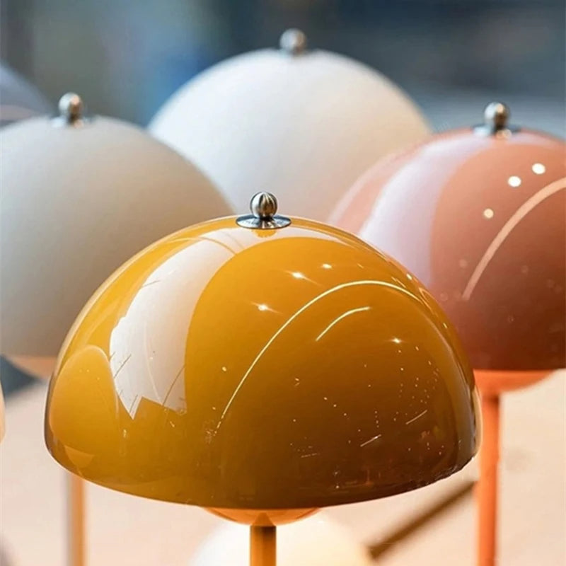 Minimalist Flowerpot Portable Mushroom Table Lamp
