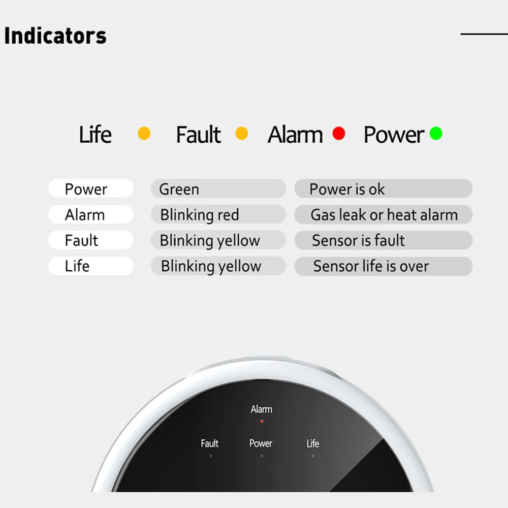Home Guardian: Combustible Gas Detectors with Alarm and LCD Display