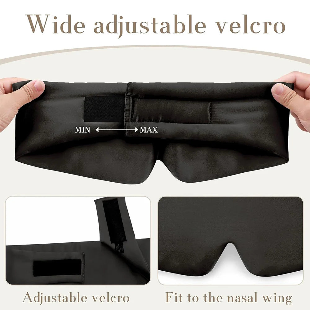 Mulberry Silk Sleep Mask | Premium Light Blocking Design