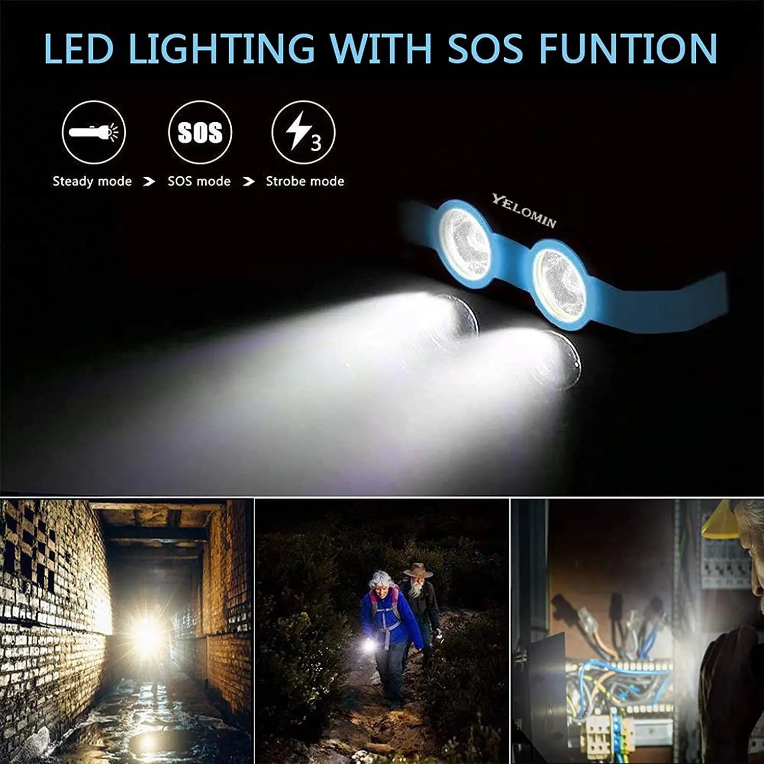 500000mAh - Portable and IP67 Waterproof Solar Power Bank