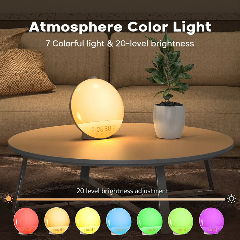 Sunrise Alarm Clock – Smart & Multifunctional Wake-Up Light