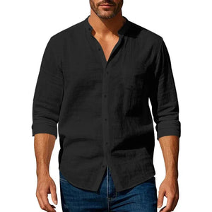 Men's Shirt – Lightweight & Breathable Casual Button-Up