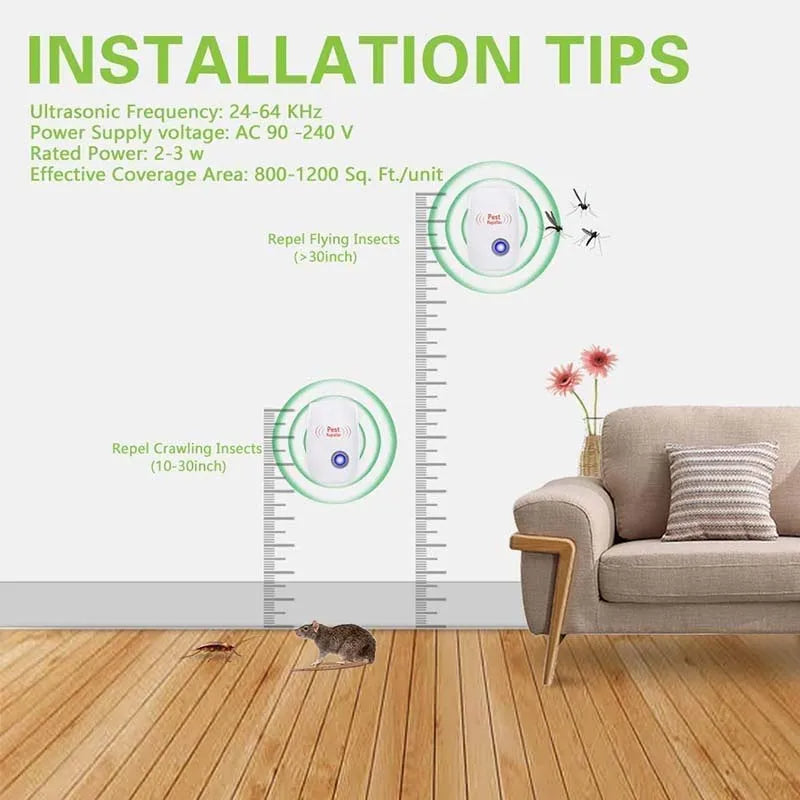 Ultrasonic Spider Repeller
