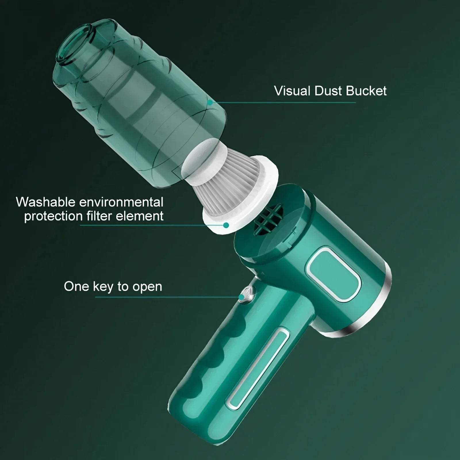 Portable Home And Car Vacuum