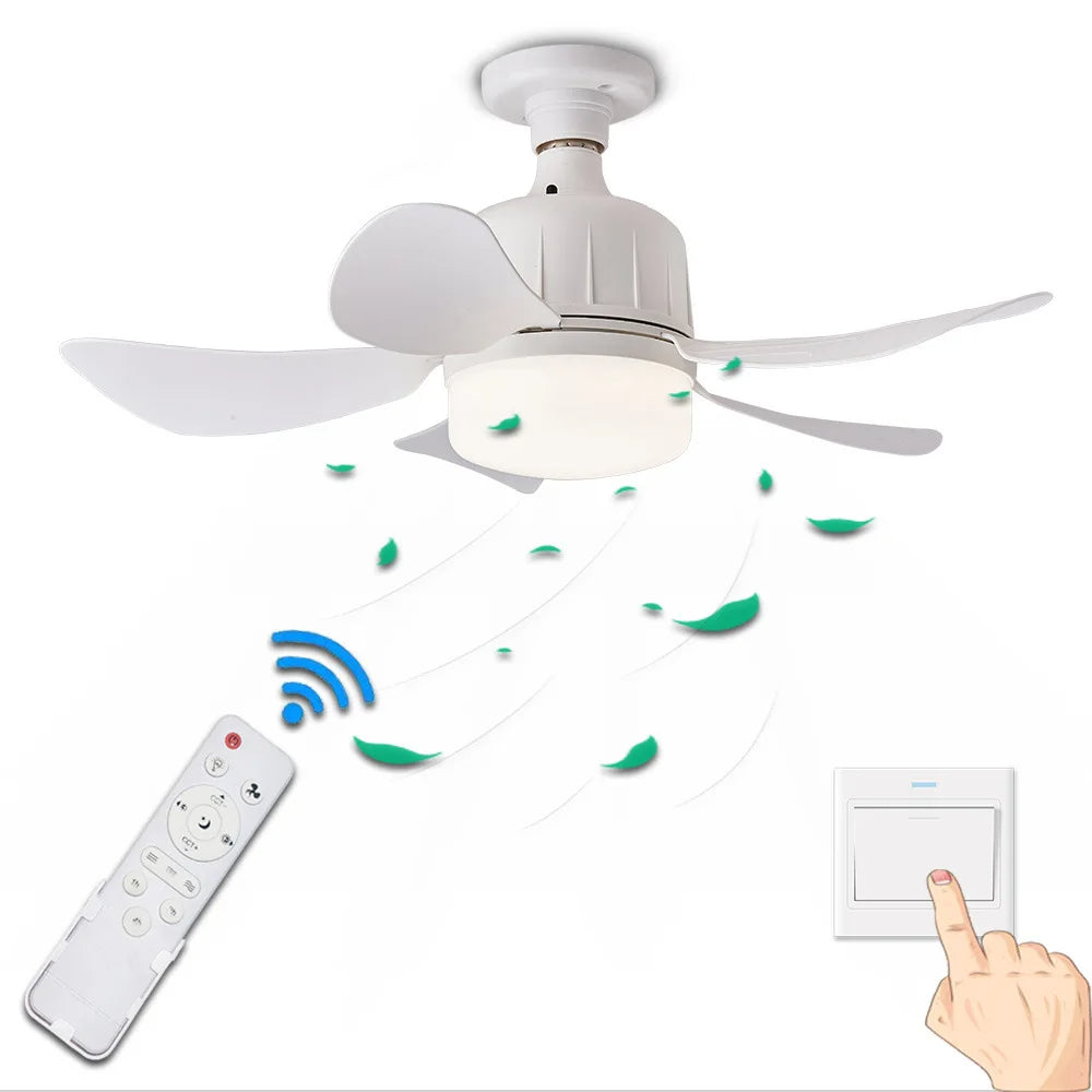 Socket Fan Light with Remote