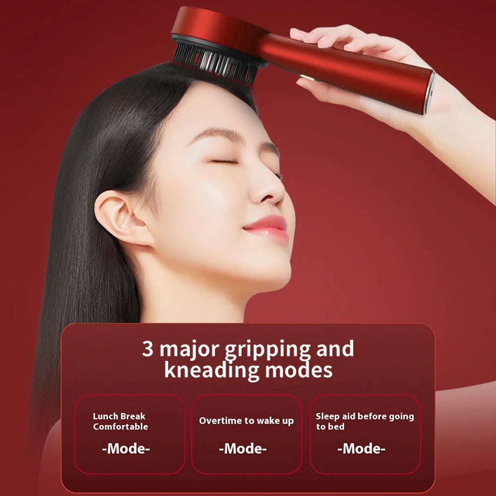 3-in-1 Red Light Scalp Massager