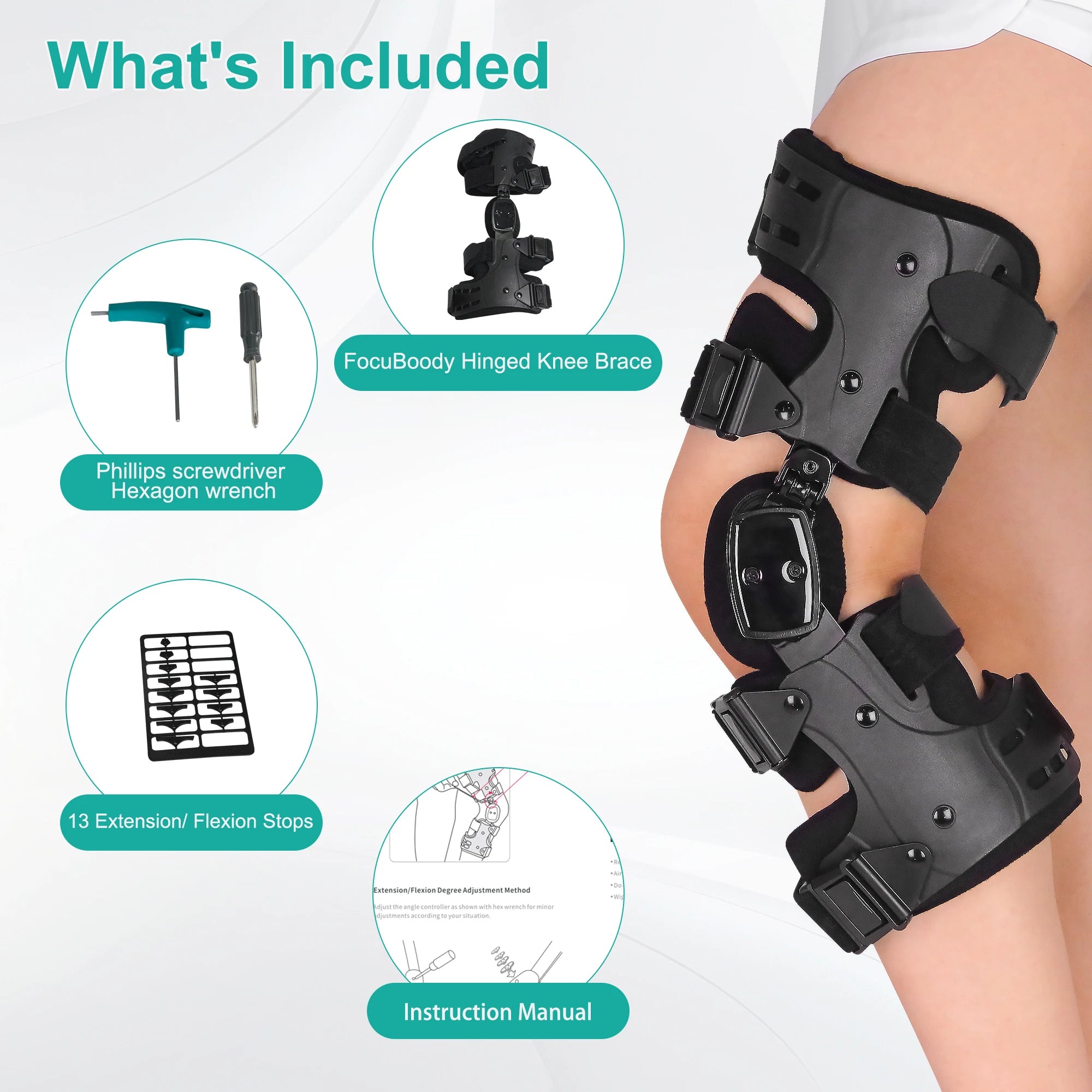 Osteoarthritis Unloader Knee Brace – Medial & Lateral Support for Bone-on-Bone Arthritis Relief