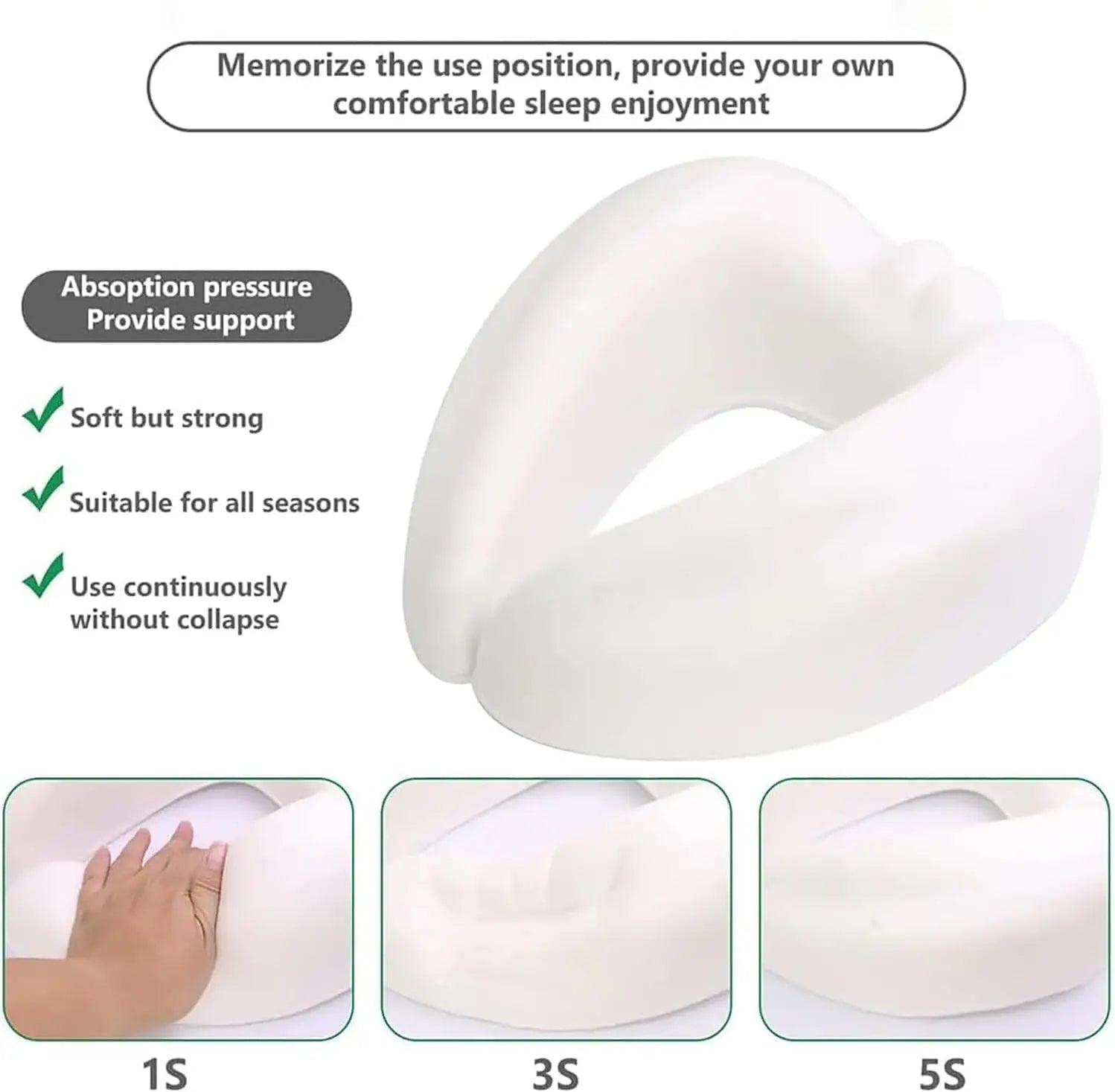 Memory Foam Neck Travel Pillow