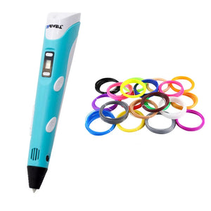 Original 3D Printing Pen – Kid-Friendly with 20 Colors & 100M Filament