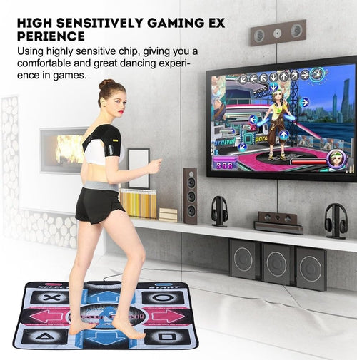 Step Dance Mat for PC – Non-Slip USB Dance Pad for Gamers & Dancers