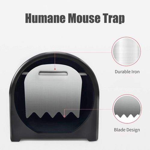Plastic Rat Trap Cage – Self-Locking Bionic Pest Control Tool