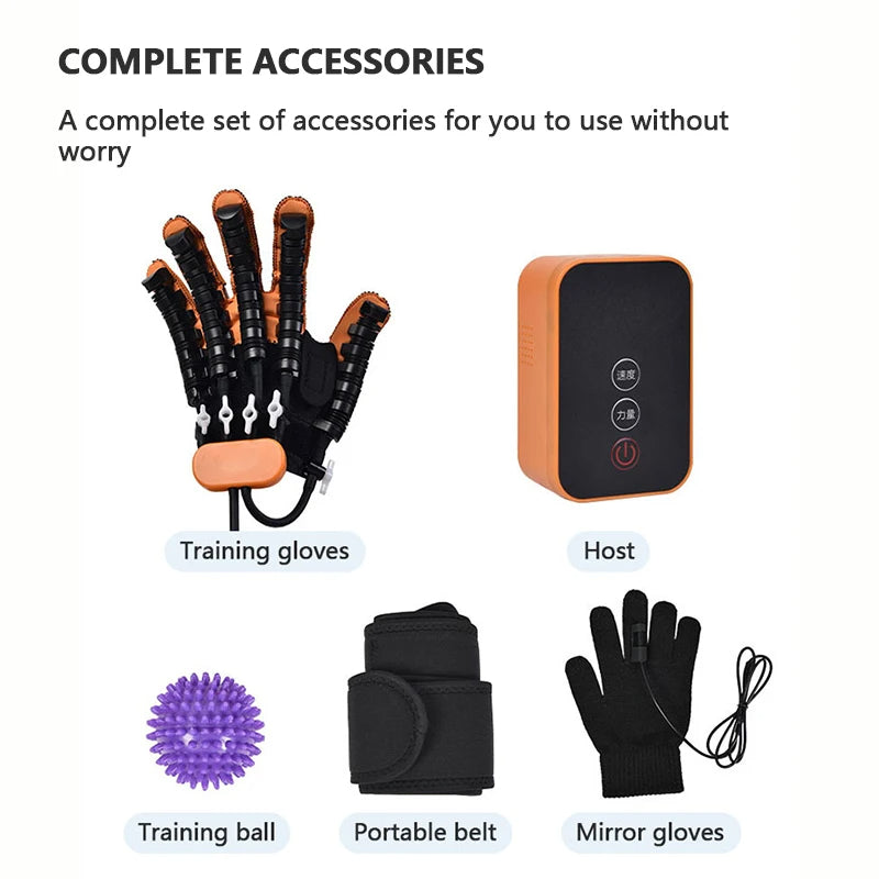 Advanced Rehabilitation Robot Gloves - Device Finger Exerciser For Stroke Patients