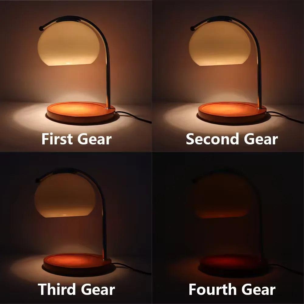 Retro Glass Candle Warmer Lamp