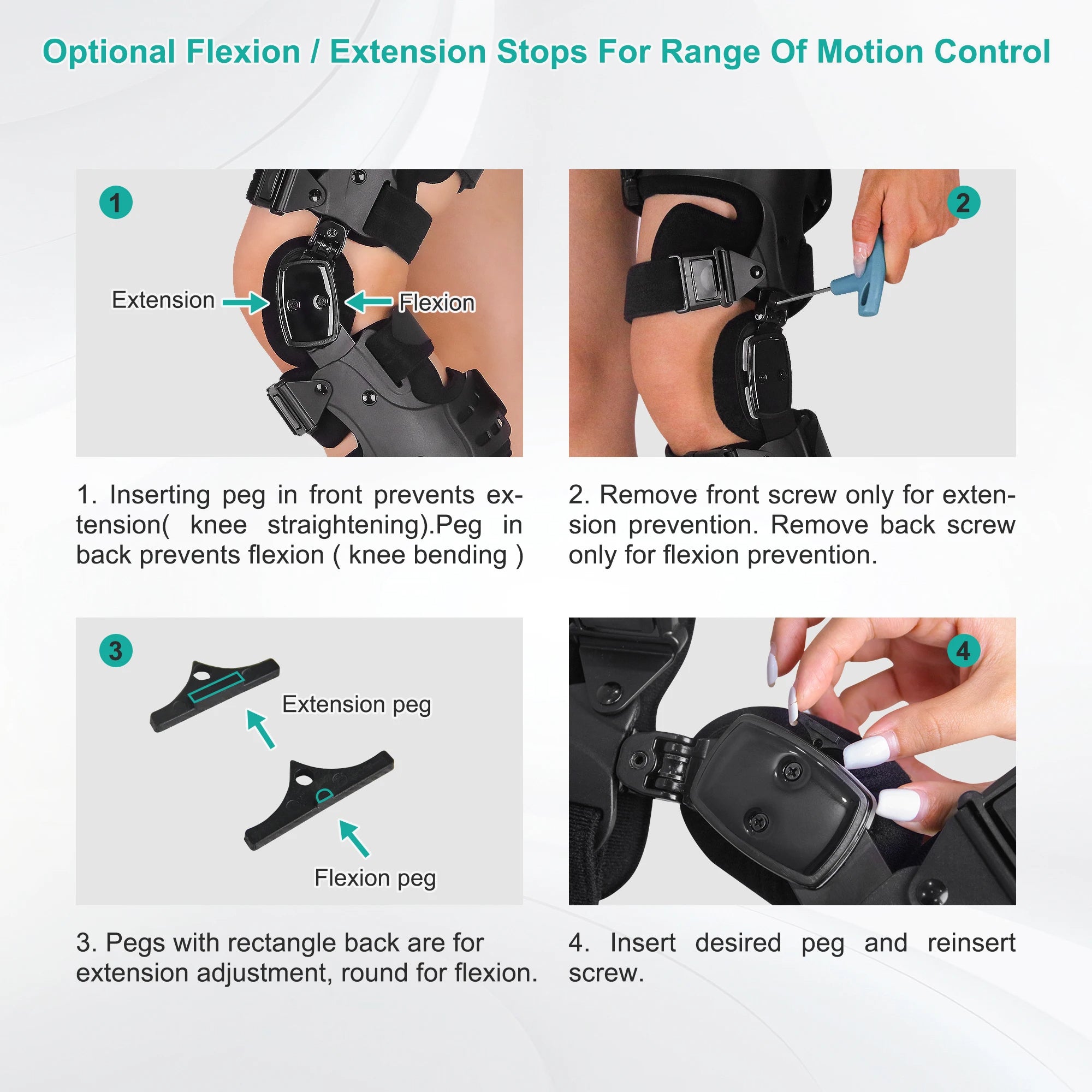 Osteoarthritis Unloader Knee Brace – Medial & Lateral Support for Bone-on-Bone Arthritis Relief