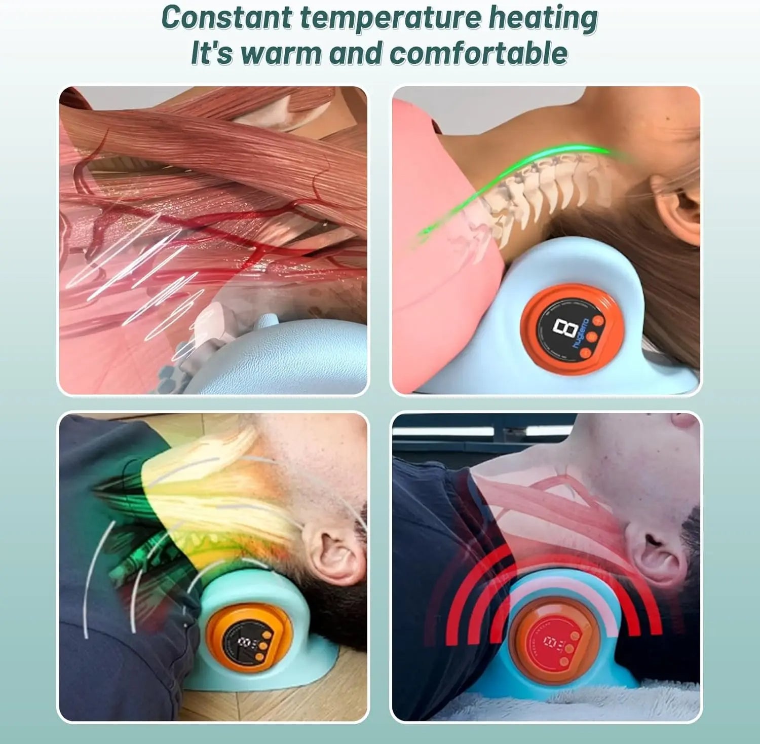 Neck Massager Pro – Advanced Deep Tissue Massage Device for Pain Relief & Relaxation