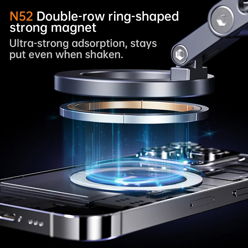 360° Rotation Vacuum Magnetic Car Phone Holder