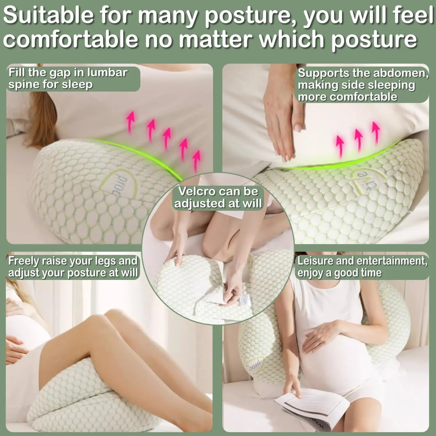 The U-shaped Pregnancy Pillow