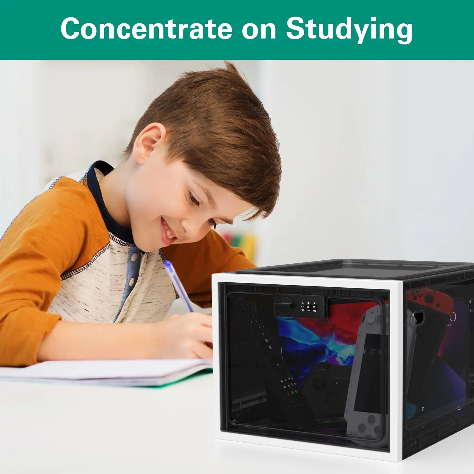 Heavy Duty Lockable Refrigerator Food Organizer Storage Bin