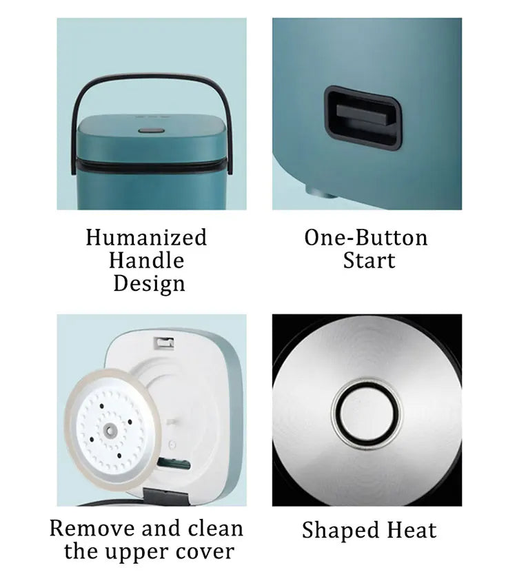 Mini Rice Cooker 1.2L