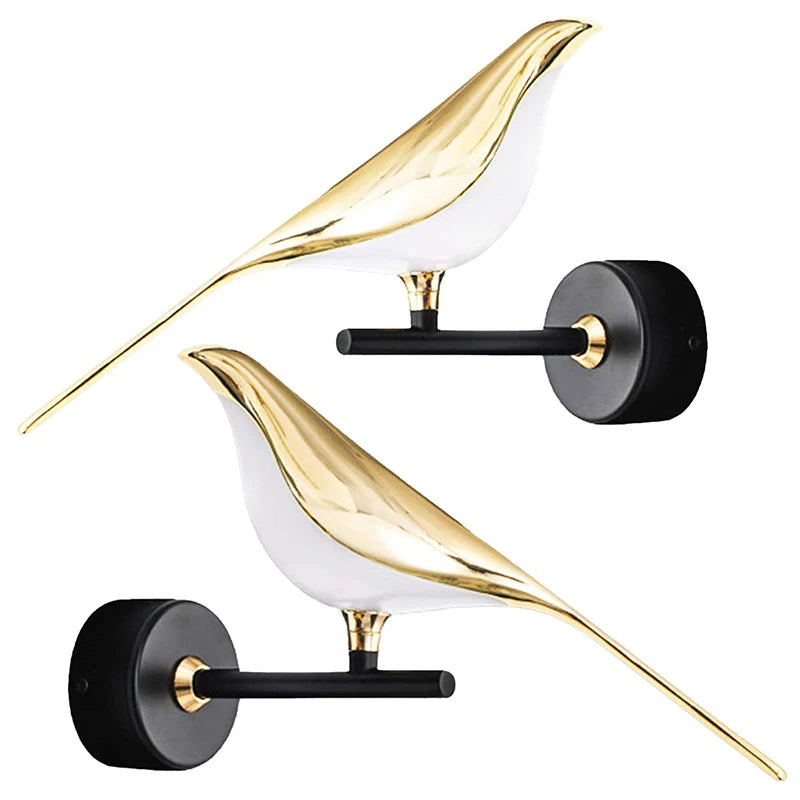 Modern Led Art Design Bird Wall Light