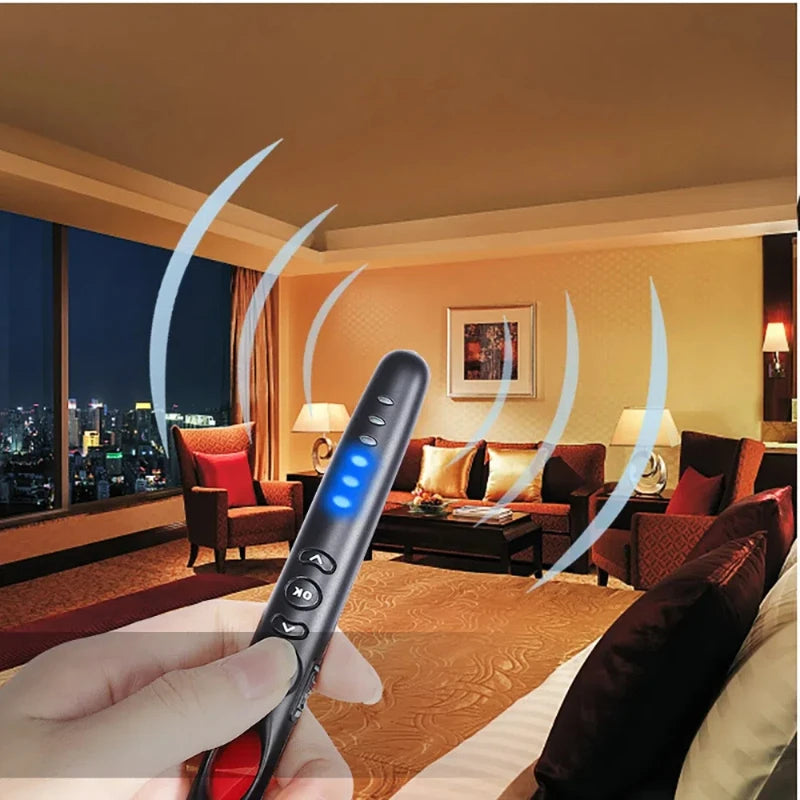 Hidden Camera Bug Detector and GPS Tracker for Hotels and Cars