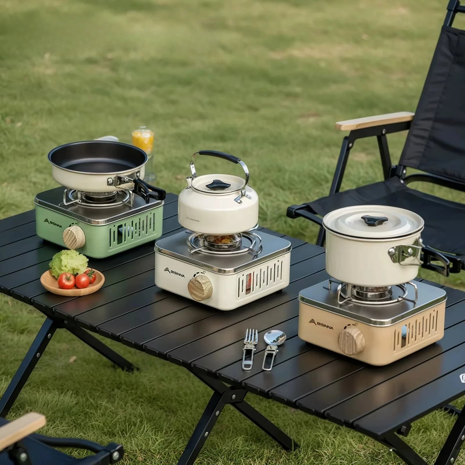 Portable Camping Stove 2800W Gas Burner for Outdoor Cooking