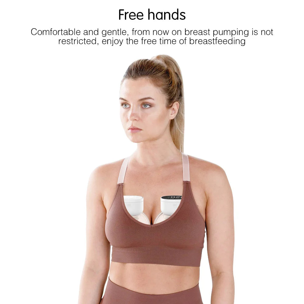 Wearable Electric Breast Pump With 180ML Capacity