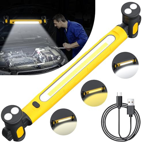 Rechargeable LED Work Light with Magnetic Base
