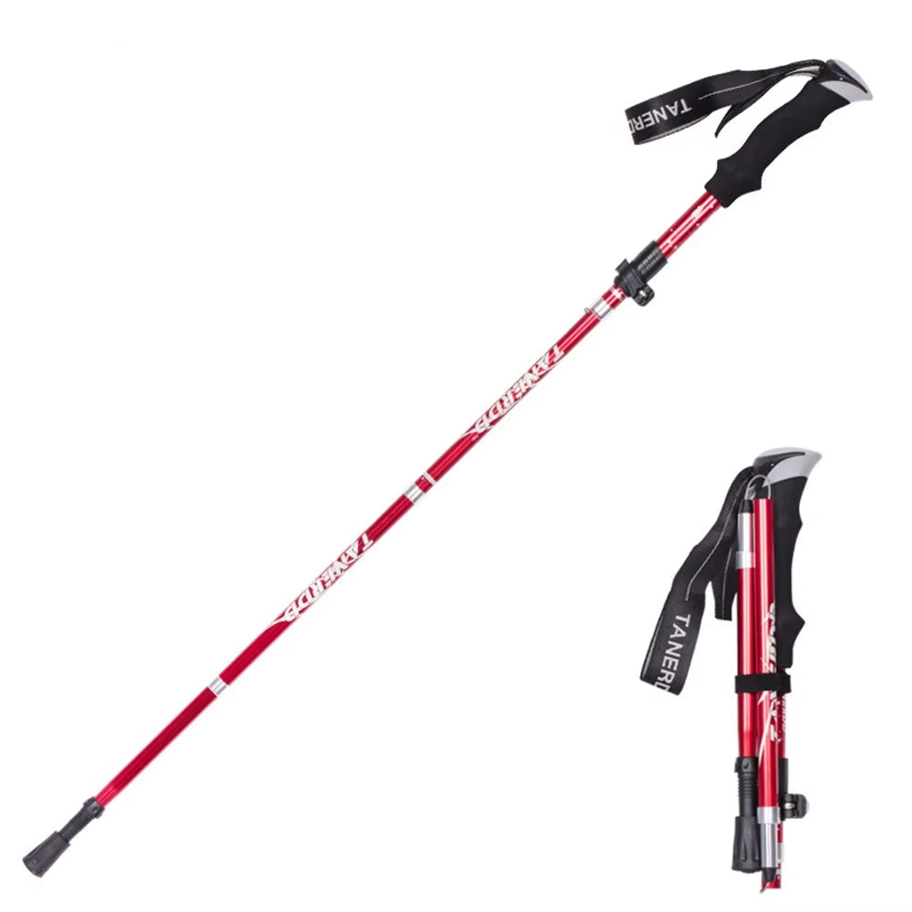 Adjustable Trekking Poles - Foldable Telescopic Pole