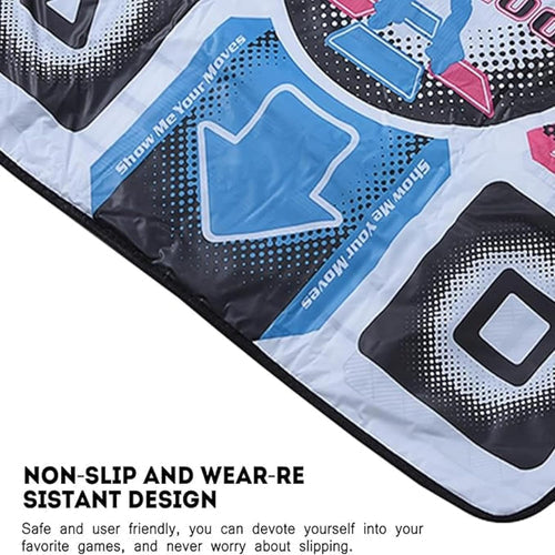 Step Dance Mat for PC – Non-Slip USB Dance Pad for Gamers & Dancers