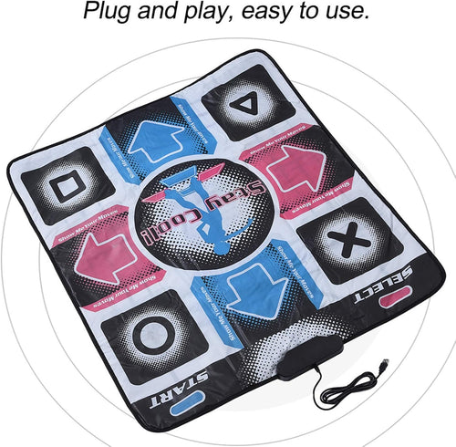 Step Dance Mat for PC – Non-Slip USB Dance Pad for Gamers & Dancers