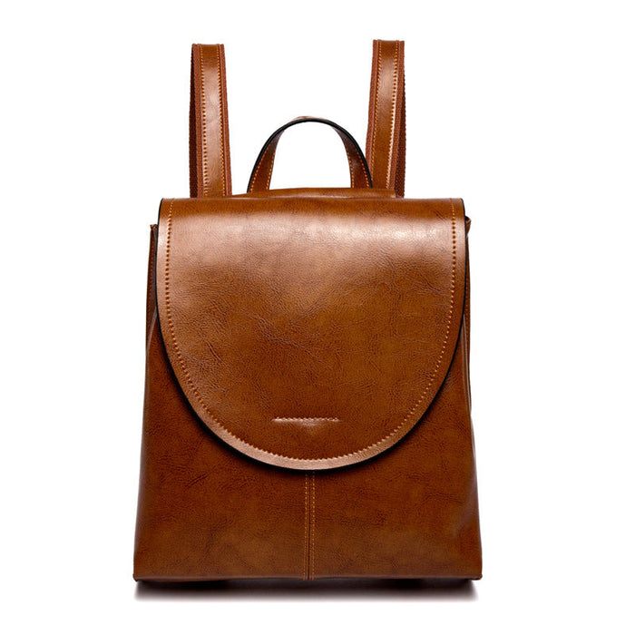LuxeLeather – Trendy Leather Backpack for Women | Stylish, Versatile & Sustainable Design