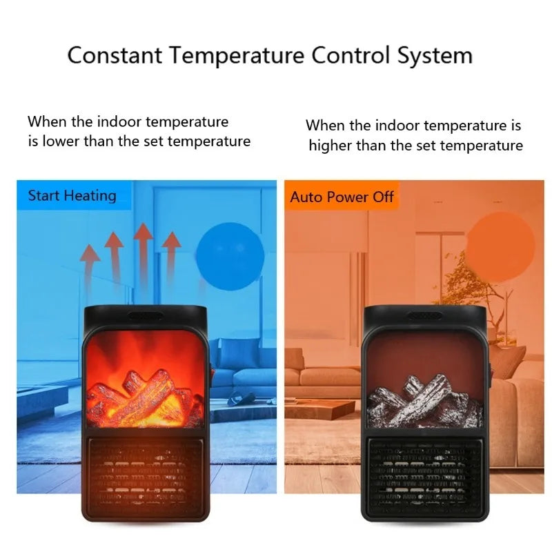 Portable Electric Plug In Home Indoor Room Space Heater 9000W