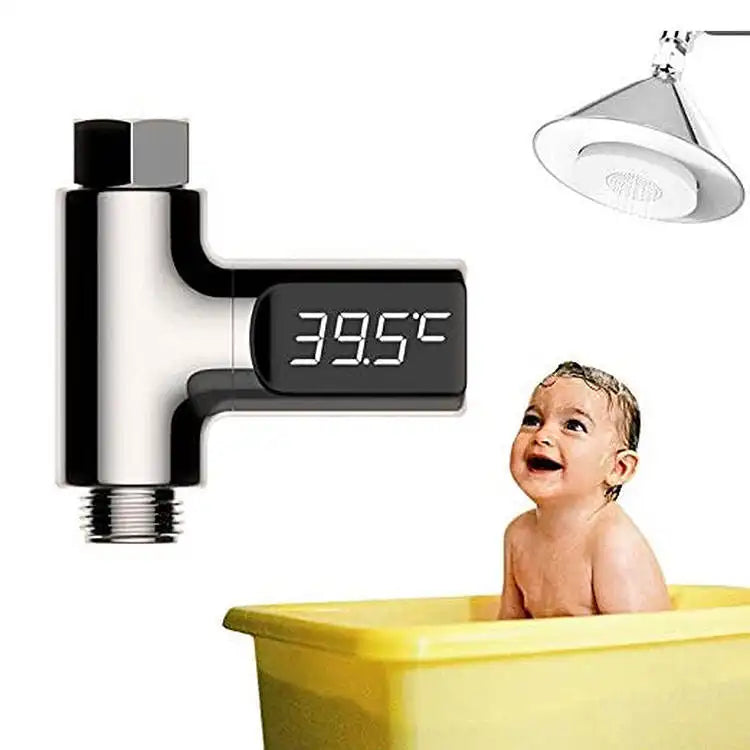 LED Display Water Shower Thermometer