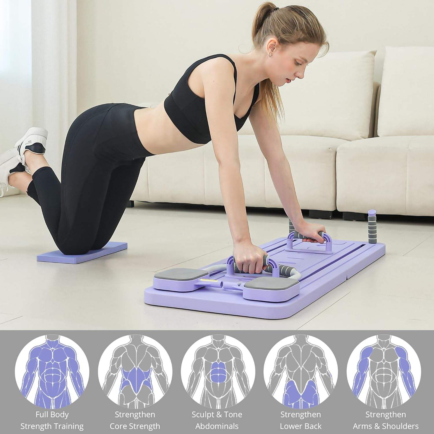Portable Pilates Reformer Pilate Board