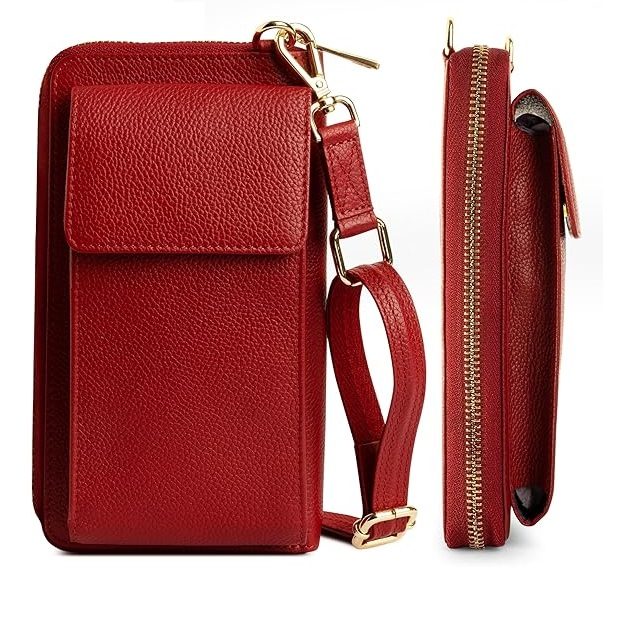 LuxBag | Premium Leather Crossbody Bag for Mobile Phones