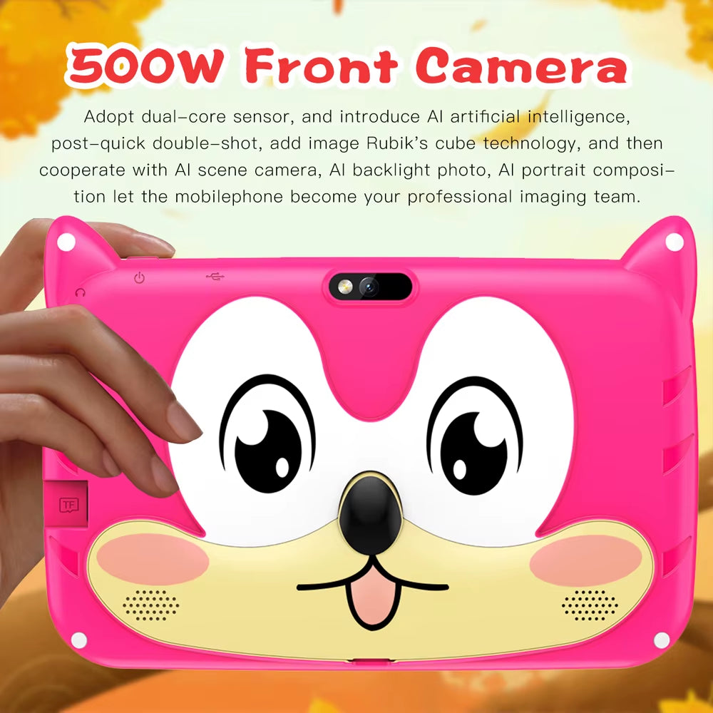 7-Inch Kids Tablet – Android 13, 5G WiFi, 4GB RAM, 64GB Storage – Child-Friendly Learning & Entertainment Device