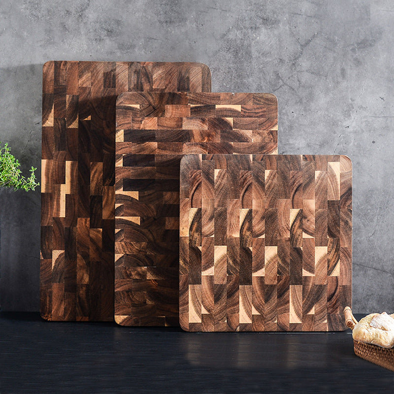 GrainRoot Acacia Board – Solid Wood Chopping & Serving Board for Everyday Rituals